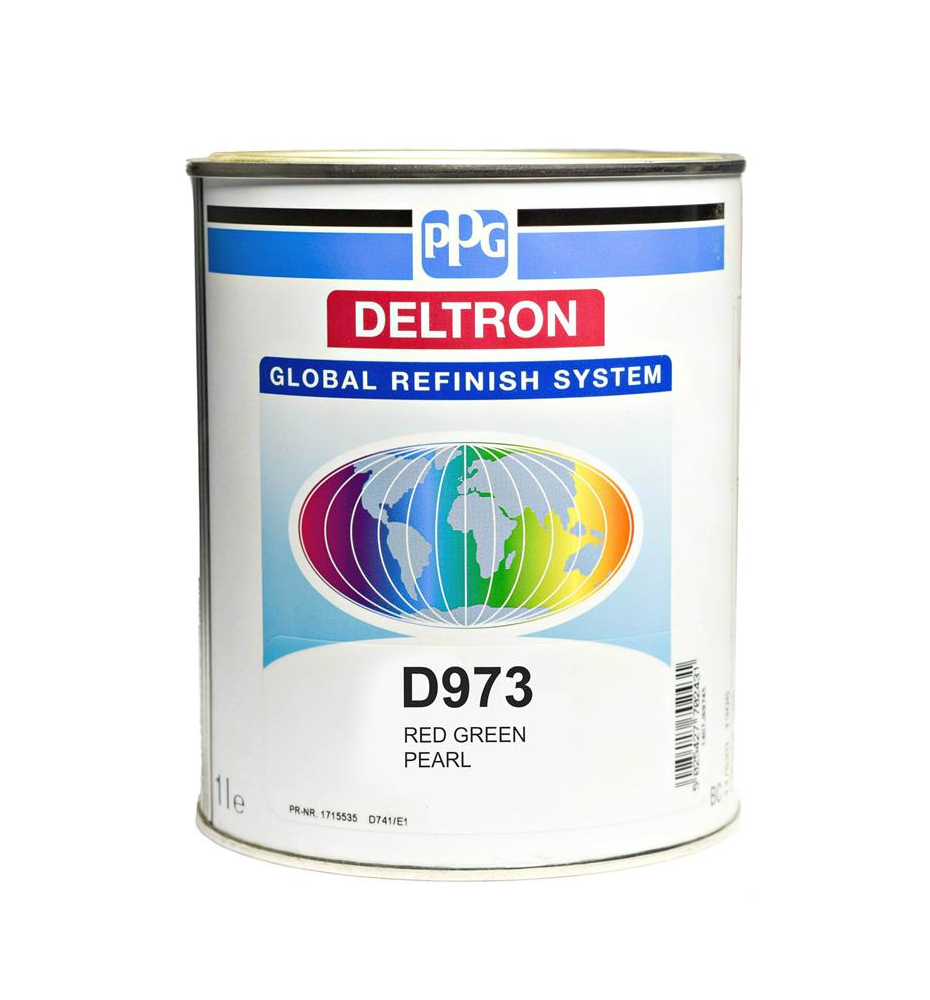 DELTRON GRS BC RED GREEN PEARL 1L PPG D973/E1