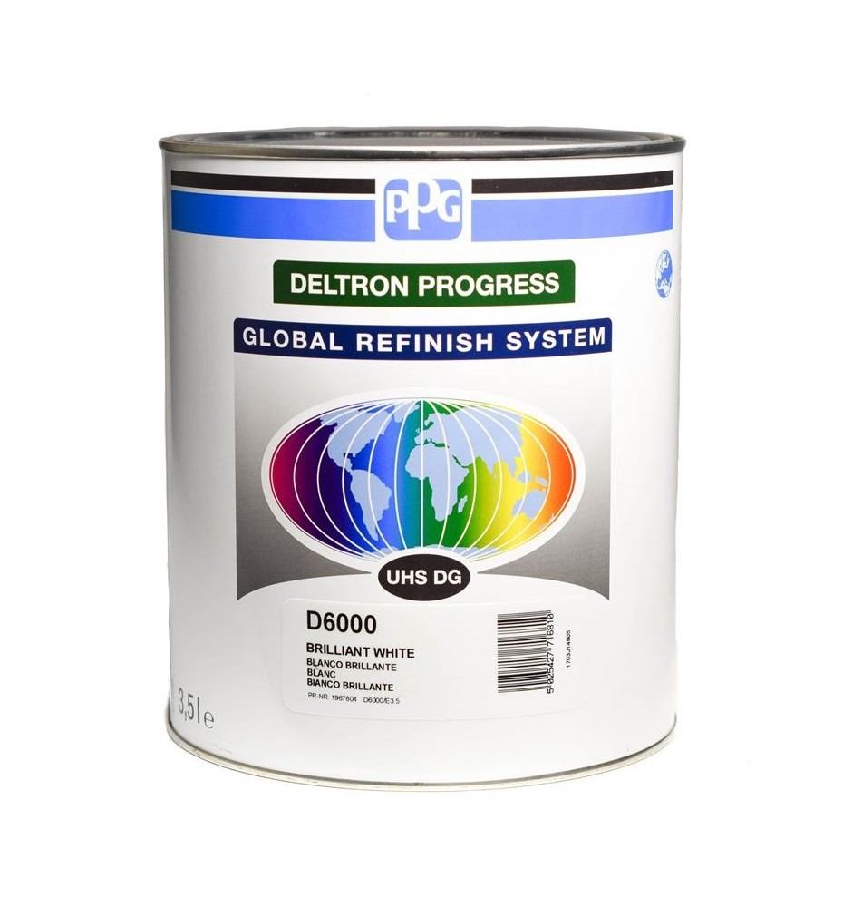 DELTRON PROGRESS UHS DG BRILLIANT WHITE 3.5L PPG D6000/E3.5