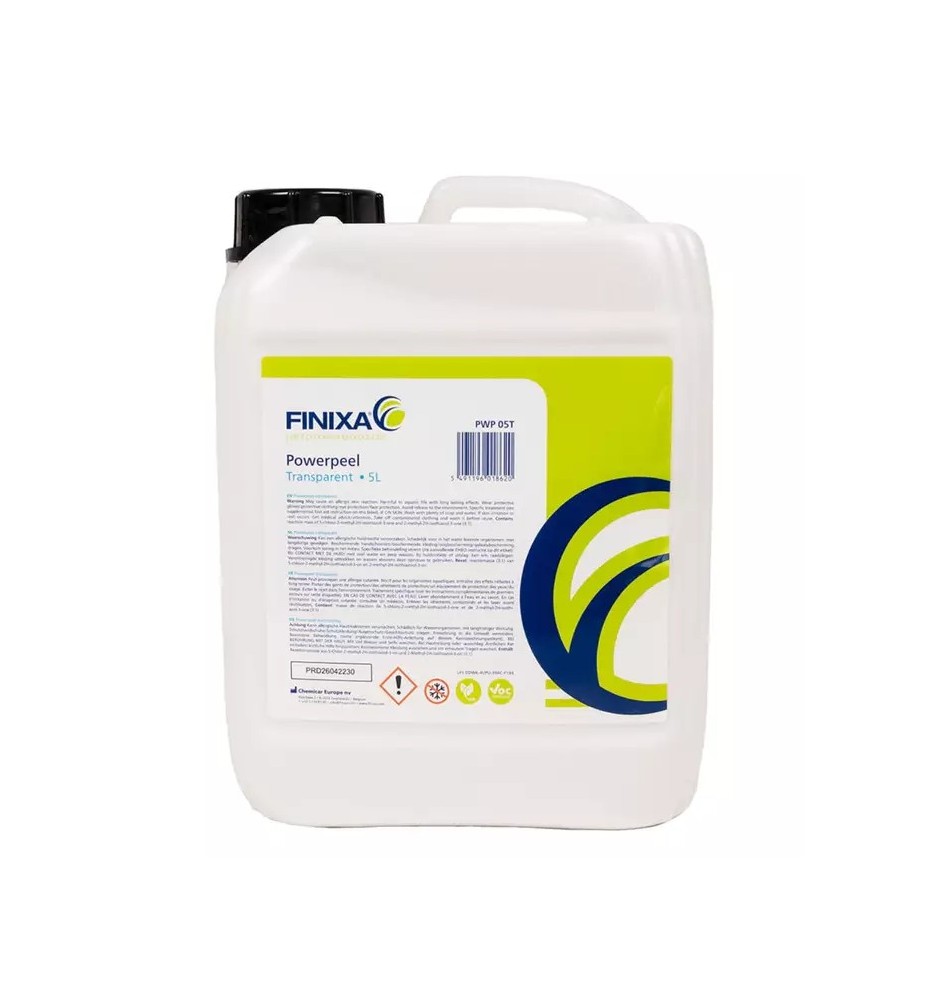 Folia w płynie transparentna do zabezpieczenia ścian kabin 5L Finixa PWP 05T