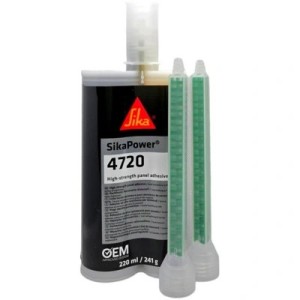 Klej epoksydowy czarny 220ml 4720 Sika Power 739474