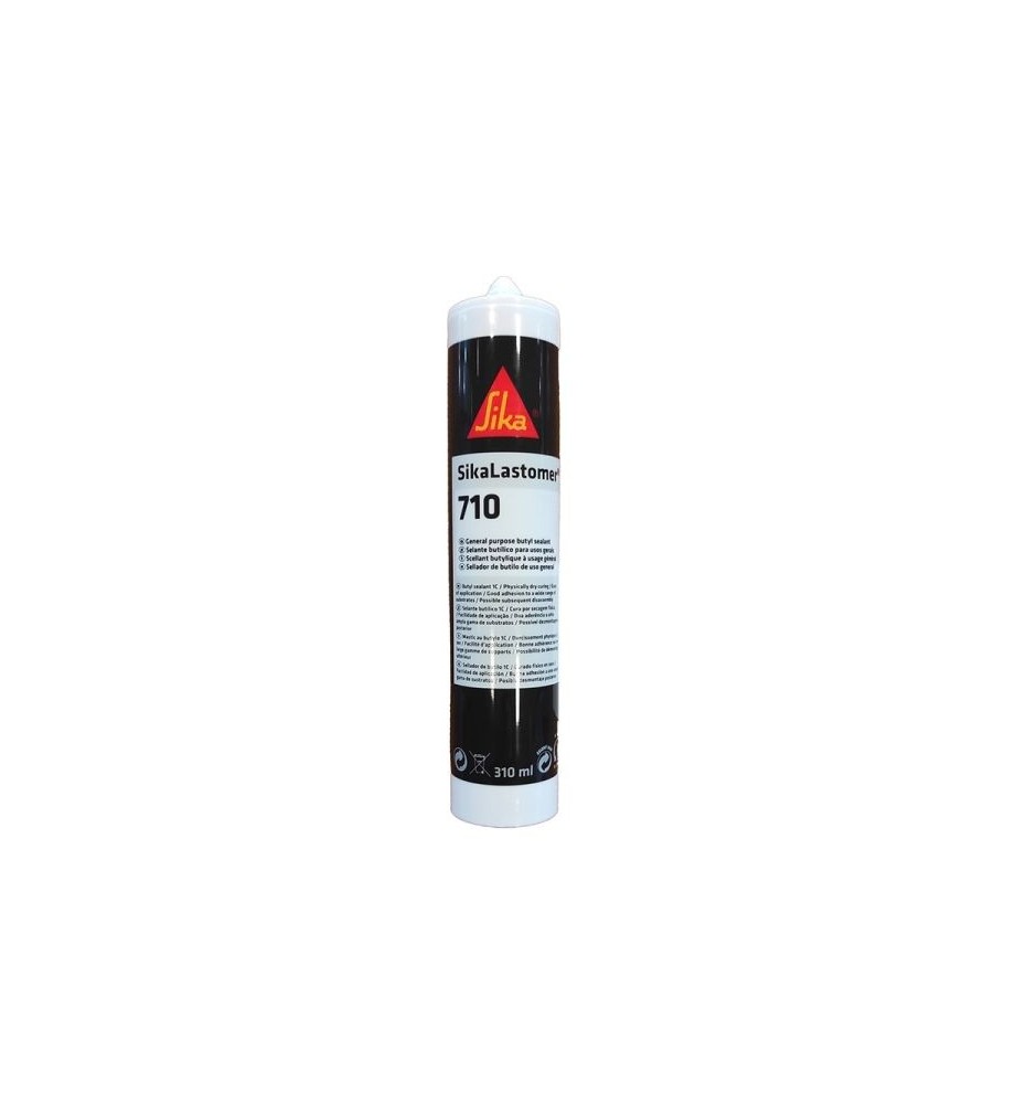 Uszczelniacz butylowy czarny 300ml 700 SikaLastomer 1347