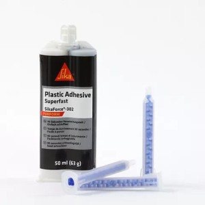 Klej do tworzyw sztucznych bardzo szybki Purform czarny 50ml 302 Sikaforce 761322