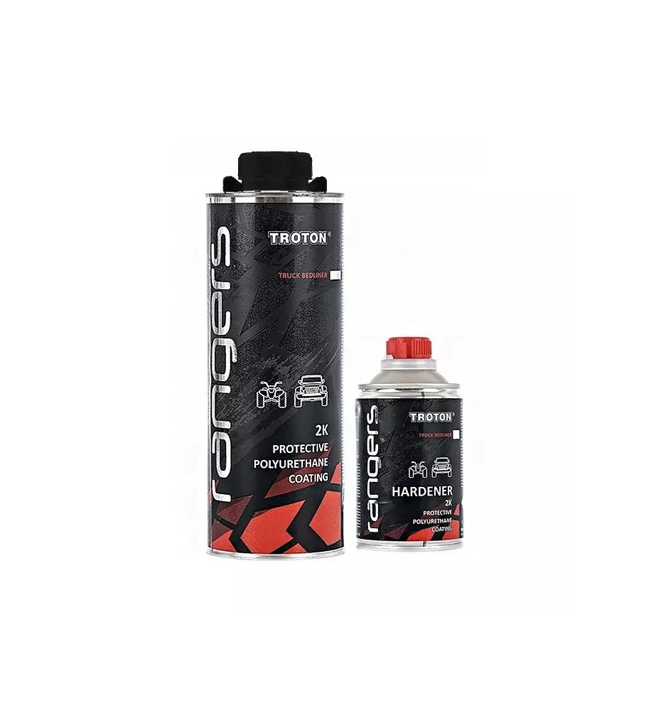 Poliuretanowa powłoka ochronna 3:1 czarna 1kg RANGERS Troton 12167